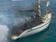 VIDEO – INCENDIO DE UN VELERO IBIZA: LOS TRIPULANTES A SALVO