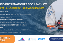 NUEVO CURSO DE CERTIFICACIÓN NIVEL 1 PARA INSTRUCTORES DE VELA | SEPTIEMBRE Y OCTUBRE