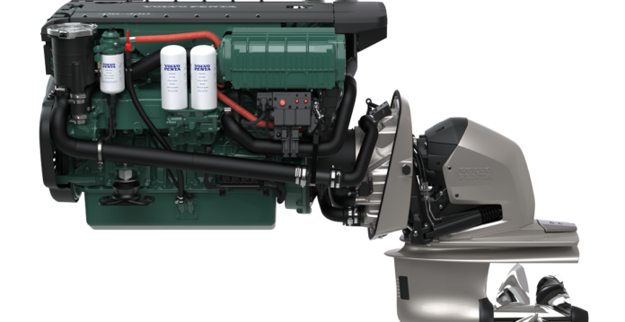 El motor dentro-fueraborda D6 480 DPI está diseñado para instalaciones simples, dobles, triples o cuádruples.
