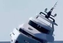 SE HUNDE EL YATE “DOLCE VENTO” MINUTOS DESPUÉS DE SU BOTADURA EN TURQUÍA