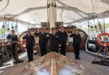 SE CONMEMORÓ LA HISTÓRICA ZARPADA DE LA CORBETA ARA “URUGUAY”