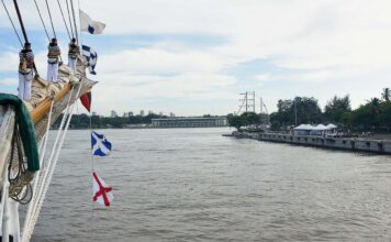 LA FRAGATA ARA “LIBERTAD” ARRIBÓ A REPÚBLICA DOMINICANA