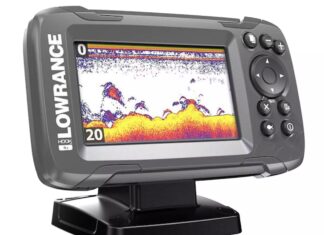 ECOSONDA FISHFINDER HOOK2 4X DE LOWRANCE