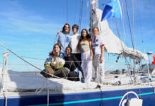 SEIS MUJERES, UN VELERO Y UNA MISIÓN: LLEVAR SU VOZ A LA COP30