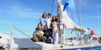 SEIS MUJERES, UN VELERO Y UNA MISIÓN: LLEVAR SU VOZ A LA COP30