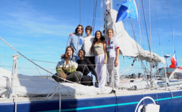 SEIS MUJERES, UN VELERO Y UNA MISIÓN: LLEVAR SU VOZ A LA COP30