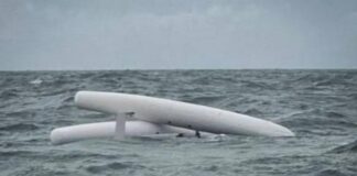 UN MARINERO RESCATADO TRAS EL VUELCO DE SU VELERO CERCA DE LA ISLA DE WIGHT