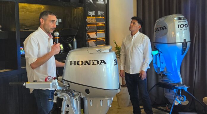 HONDA MARINE PRESENTÓ LOS NUEVOS MOTORES BF30 Y BF100