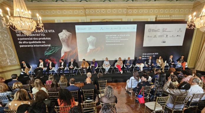 LA ASOCIACIÓN ITALIANA DE LA INDUSTRIA MARÍTIMA SE UNE A LA PRESENTACIÓN DEL 13º INFORME “ESPORTARE LA DOLCE VITA” EN BRASIL