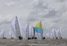 SEGUNDO DÍA DEL CAMPEONATO MUNDIAL DE J70 EN EL RÍO DE LA PLATA