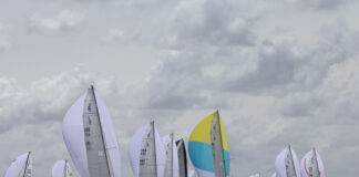 SEGUNDO DÍA DEL CAMPEONATO MUNDIAL DE J70 EN EL RÍO DE LA PLATA