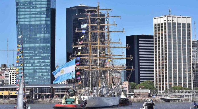 FINALIZÓ EL 53º VIAJE DE INSTRUCCIÓN DE LA FRAGATA ARA “LIBERTAD”