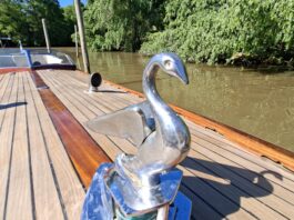 “ESLIE P”: LA HISTÓRICA LANCHA DE 1921 PROTAGONISTA EN PARALELO CERO (VIDEO)