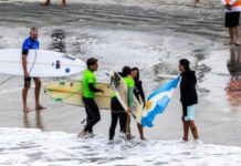 MEDALLLAS ARGENTINAS EN EL MUNDIAL ISA DE PARA SURF