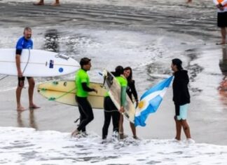 MEDALLLAS ARGENTINAS EN EL MUNDIAL ISA DE PARA SURF