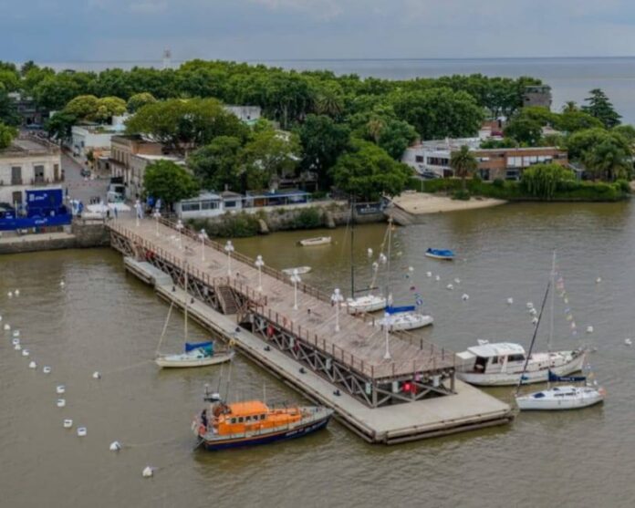 Muelle de Madera de Colonia del Sacramento, re inauguración el 11 de diciembre de 2025- Foto Ades Colonia