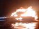 UNA EMBARCACIÓN DE ALQUILER SE INCENDIÓ EN LA MADRUGADA EN EL RÍO LUJÁN, A POCOS METROS DEL PUERTO DE FRUTOS