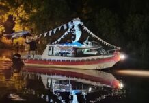 LAS LANCHAS ESCOLARES DIJERON PRESENTE EN LA 41ª FIESTA DE LAS CARROZAS NÁUTICAS