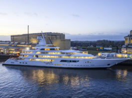 LÜRSSEN PRESENTA BOARDWALK, SU NUEVO SUPERYATE DE 117 METROS