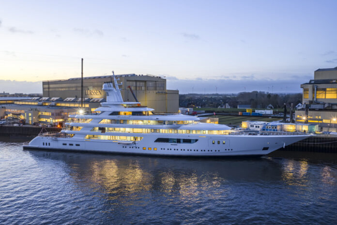 Lürssen ha presentado BOARDWALK , un superyate de 117 metros