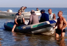 RESCATARON A SIETE PESCADORES QUE QUEDARON AISLADOS EN LA COSTA DEL RÍO DE LA PLATA