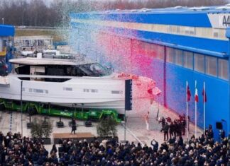 AZIMUT-BENETTI LANZA EL SEADECK 9 “ETERNA”, EL YATE MÁS GRANDE CONSTRUIDO EN AVIGLIANA