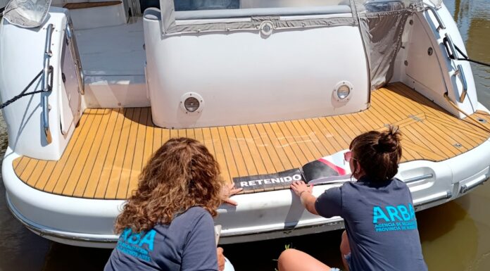 ARBA INTENSIFICA CONTROLES SOBRE EMBARCACIONES DEPORTIVAS