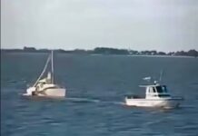 ASISTENCIA DE PREFECTURA A EMBARCACIÓN ARGENTINA A LA DERIVA FRENTE A COLONIA