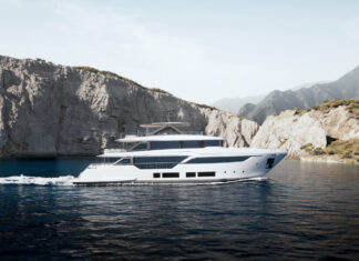 CUSTOM LINE NAVETTA 35: ELEGANCIA ITALIANA EN 34,5 METROS