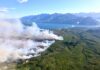 SUSPENDEN LA NAVEGACIÓN EN EL EMBALSE AMUTUI QUIMEY POR EL INCENDIO LA TAPERA EN EL PARQUE NACIONAL LOS ALERCES