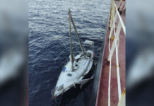 UN VELERO ESTUVO A LA DERIVA DURANTE SEMANAS Y FUE RESCATADO FRENTE A ARGELIA