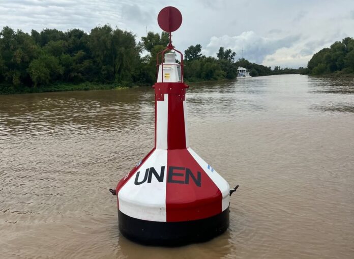 Boya de Recalada en Guazucito - Foto Aguas Seguras