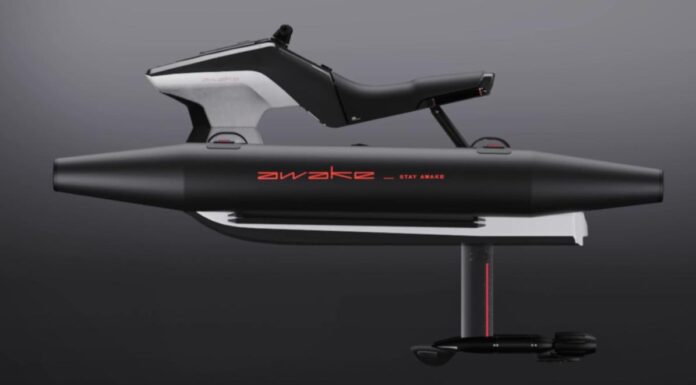 AWAKE NAVI: LA BICICLETA ACUÁTICA QUE “VUELA” SOBRE EL AGUA