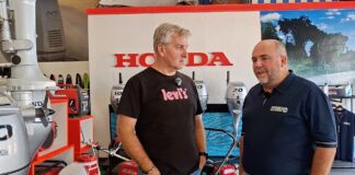 SCHELLER NÁUTICA EN GOYA: HISTORIA, ALIANZA CON HONDA MARINE Y PRUEBA EN EL AGUA DEL V8 350 HP (VIDEO)