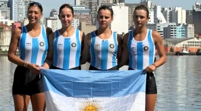 ARGENTINA BRILLÓ EN PORTO ALEGRE: GRANDES RESULTADOS EN EL SUDAMERICANO DE REMO 2026