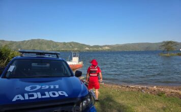 MURIÓ UN HOMBRE TRAS EL VUELCO DE UNA LANCHA EN EL LAGO SAN ROQUE