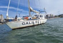 EL VELERO GALILEO REGRESÓ A MAR DEL PLATA TRAS 13 DÍAS DE NAVEGACIÓN DESDE LAS ISLAS MALVINAS
