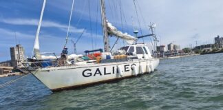 EL VELERO GALILEO REGRESÓ A MAR DEL PLATA TRAS 13 DÍAS DE NAVEGACIÓN DESDE LAS ISLAS MALVINAS