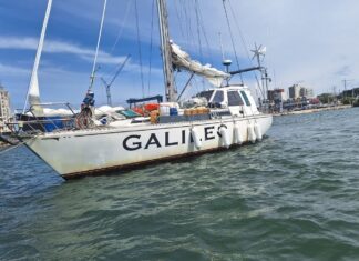 EL VELERO GALILEO REGRESÓ A MAR DEL PLATA TRAS 13 DÍAS DE NAVEGACIÓN DESDE LAS ISLAS MALVINAS