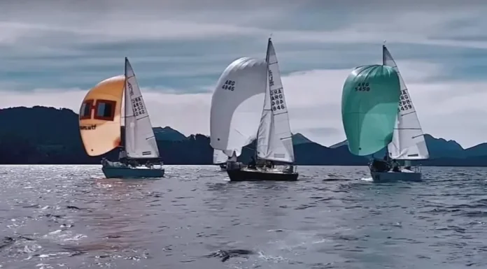 COMENZÓ HOY EN VILLA LA ANGOSTURA EL CAMPEONATO ARGENTINO DE VELEROS J/24