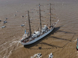 LA FRAGATA ARA LIBERTAD INICIÓ SU 54° VIAJE DE INSTRUCCIÓN