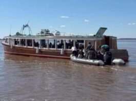 LANCHA DE PASAJEROS QUEDÓ VARADA CERCA DE MARTÍN GARCÍA Y ACTIVÓ UN OPERATIVO DE RESCATE