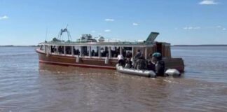 LANCHA DE PASAJEROS QUEDÓ VARADA CERCA DE MARTÍN GARCÍA Y ACTIVÓ UN OPERATIVO DE RESCATE