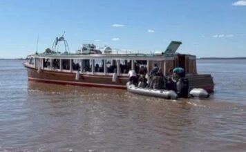 LANCHA DE PASAJEROS QUEDÓ VARADA CERCA DE MARTÍN GARCÍA Y ACTIVÓ UN OPERATIVO DE RESCATE