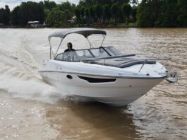 VIDEO – NUEVA LANCHA KLASE A 2400 X CUDDY CON APERTURA LATERAL