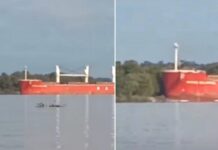 IMPACTANTE CHOQUE EN EL PARANÁ: UN BARCO PERDIÓ EL CONTROL Y SE ESTRELLÓ CONTRA LAS ISLAS