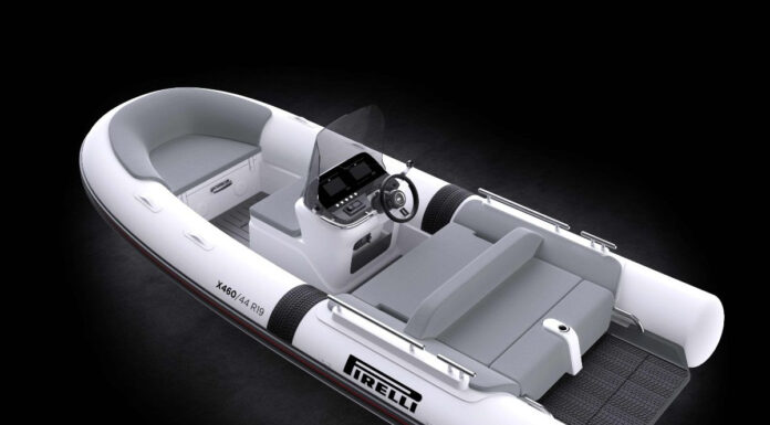 SACS TECNORIB PRESENTA LA EMBARCACIÓN TENDER PIRELLI X460