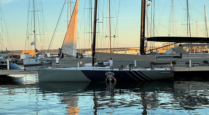 LA ARMADA ESPAÑOLA INCORPORÓ EL NUEVO TP52 “HISPANIA” PARA FORMACIÓN Y COMPETICIÓN