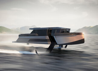 FOILER GHOST: EL SUPERYATE HIDROALA QUE PROMETE VOLAR SOBRE EL MAR A 45 NUDOS