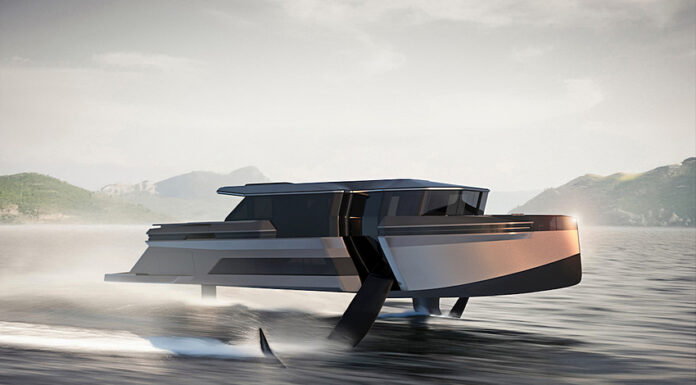 FOILER GHOST: EL SUPERYATE HIDROALA QUE PROMETE VOLAR SOBRE EL MAR A 45 NUDOS
